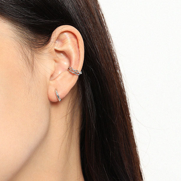 Simple Mini Circle Earrings